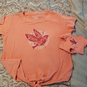American Girl Tenney shirt and girls Large 14-16